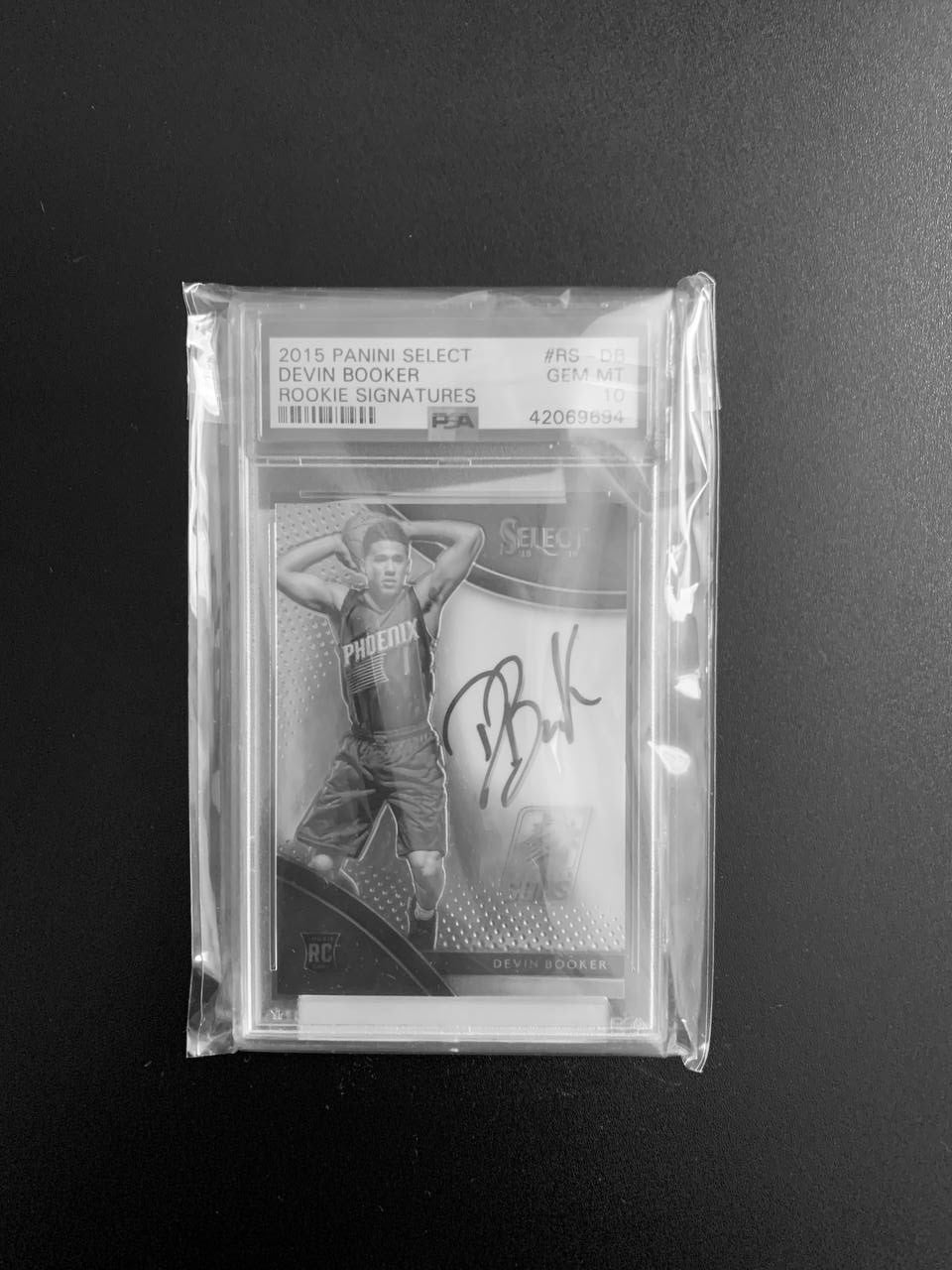 Devin Booker Signed Auto Card